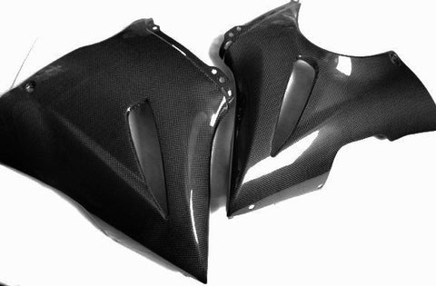 Kawasaki Carbon Fiber ER6F Belly Pan Fits 2006 2008  - MDI CarbonFiber - 1