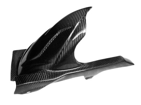 Kawasaki Carbon Fiber Z 750 05 11 Rear Hugger with Chain Guard - MDI CarbonFiber