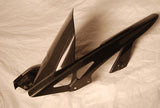 Kawasaki Carbon Fiber Z1000 Rear Fender with Chainguard Fits 2010 2011 2012 2013  - MDI CarbonFiber - 5