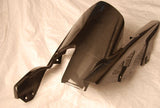 Kawasaki Carbon Fiber Z1000 Rear Fender with Chainguard Fits 2010 2011 2012 2013  - MDI CarbonFiber - 6