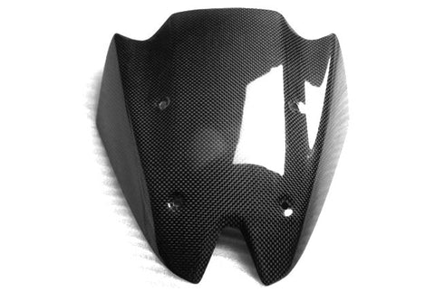 Kawasaki Carbon Fiber Z1000 Windshield Fits 2010 2011 2012 2013  - MDI CarbonFiber - 1