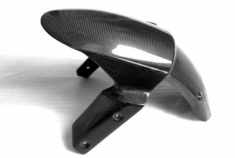 Kawasaki Carbon Fiber Ninja ZX6R 636 Front Fender Mudguard Fits 2009 2011  - MDI CarbonFiber - 1