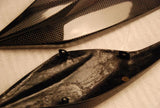 Kawasaki Carbon Fiber Z1000 Upper Fairing Side Covers Fits 2010 2011  - MDI CarbonFiber - 3
