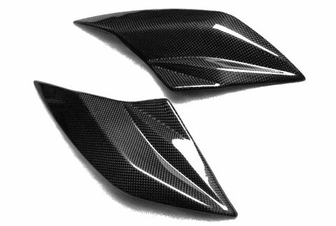 Kawasaki Carbon Fiber Z1000 Upper Fairing Side Covers Fits 2010 2011  - MDI CarbonFiber - 1