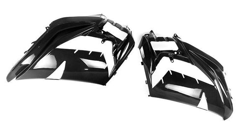 Kawasaki Carbon Fiber ZX14R 2012 2015 Side fairings  - MDI CarbonFiber