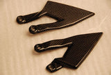 KTM Carbon Fiber Superduke 990 05 10 Heel Guards  - MDI CarbonFiber - 2