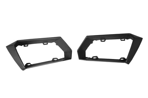 Lamborghini Aventador 2011 Front bumper light surround Carbon Fiber  - OYA Carbon, MDI CarbonFiber - 1