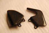 MV Agusta Carbon Fiber Heel Plates Guards F4, F4 100 CC, 750, 750 S, 750 Senna, 1000 S, 1000 R, 1000 Senna, 1000 R312, 1078 RR 312, Tamburini  - MDI CarbonFiber - 3