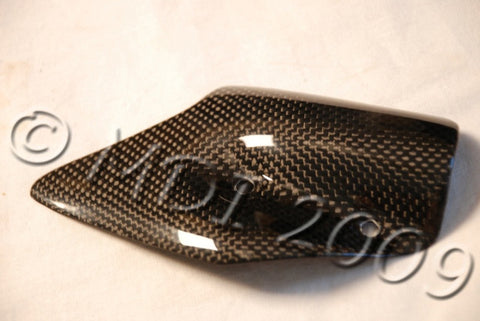 MV Agusta Carbon Fiber Heat Shield Exhaust F4, F4 100 CC, 750, 750 S, 750 Senna, 1000 S, 1000 R, 1000 Senna, 1000 R312, 1078 RR 312, Tamburini  - MDI CarbonFiber - 1