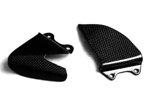MV Agusta Carbon Fiber F4 Heel Plates Guards Fits 2010 2011  - MDI CarbonFiber - 1