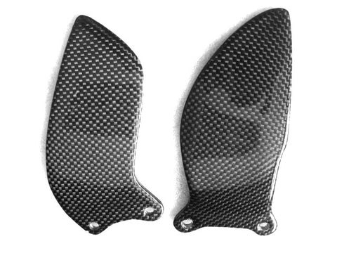 Suzuki Carbon Fiber GSX R 600 750 K6 k7 Heel Plates - MDI CarbonFiber