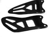 Suzuki Carbon Fiber GSX R1000 Heel Plates for Years 2009 2010  - MDI CarbonFiber - 3