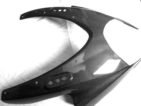 Suzuki Carbon Fiber GSX R1000 Upper Front Fairing for Years 2007 2008  - MDI CarbonFiber - 1