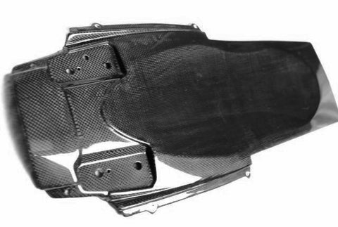Suzuki Carbon Fiber GSX R1000 Center Under Tray for Years 2007 2008  - MDI CarbonFiber