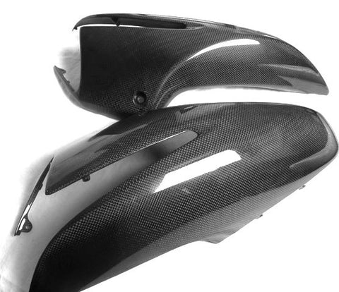 Suzuki Carbon Fiber B King Side Fairing Scoops Intakes 2007 2012  - MDI CarbonFiber - 1