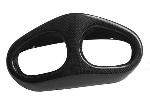 Suzuki Carbon Fiber B King Exhaust End heat foil inside  - MDI CarbonFiber