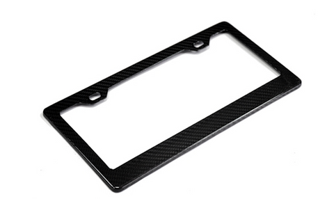 Fiat 500 Fiat 500 Abarth Carbon Fiber Licence Plate Holder  - MDI CarbonFiber - 1