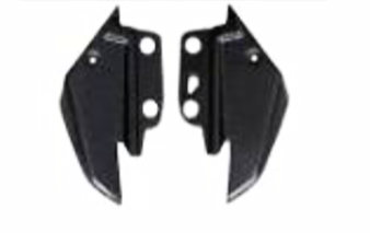 Aprilia Shiver 2007-2009 Small Side Panels With Internal lugs & Foam Carbon Fiber  - OYA Carbon, MDI CarbonFiber