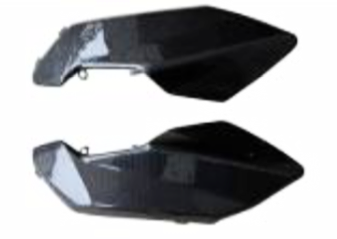 Aprilia Shiver 2007-2009 Side Panels Under The Tank With Internal Lugs Carbon Fiber  - OYA Carbon, MDI CarbonFiber