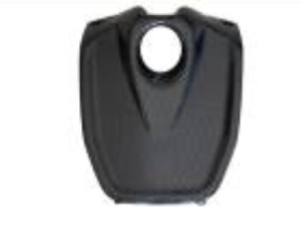 Aprilia Shiver 2007-2009 Key Cover With Internal Lugs Carbon Fiber  - OYA Carbon, MDI CarbonFiber