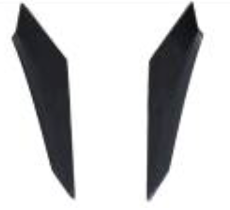 BMW R1200S Tank Side Fairings Carbon Fiber - OYA Carbon, MDI CarbonFiber