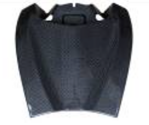 BMW R1200S Rear Seat Cover Carbon Fiber - OYA Carbon, MDI CarbonFiber