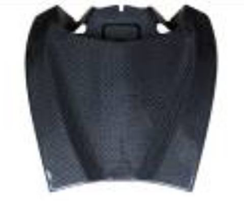 BMW R1200S Rear Seat Cover Carbon Fiber  - OYA Carbon, MDI CarbonFiber