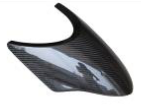 BMW R1200S Front Fender extender Carbon Fiber - OYA Carbon, MDI CarbonFiber