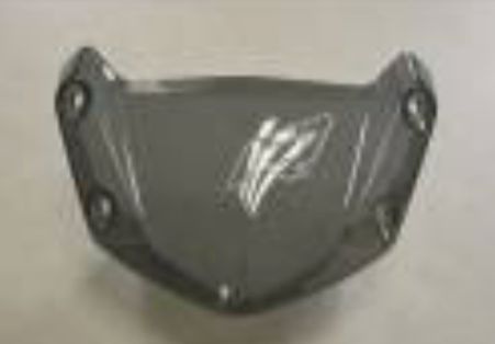 BMW R1200R 2015 Wind Screen Carbon Fiber - OYA Carbon, MDI CarbonFiber