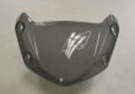 BMW R1200R 2015 Wind Screen Carbon Fiber  - OYA Carbon, MDI CarbonFiber