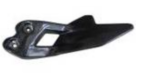 BMW F800GS Heel Plate Carbon Fiber - OYA Carbon, MDI CarbonFiber