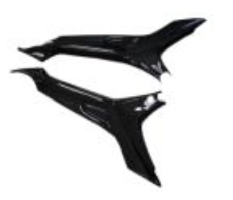 Ducati Hyperstrada 2014 Frame Protector Cover Carbon Fiber - OYA Carbon, MDI CarbonFiber