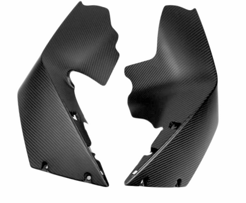 KTM Carbon Fiber RC8 2008 2012 Side Fairing Spoilers - MDI CarbonFiber