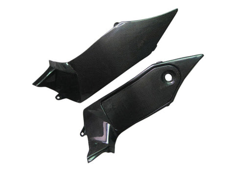 Triumph Carbon Fiber Sprint ST 1050 Inner Side Fairing Dash Fits 2005 2009  - MDI CarbonFiber - 1