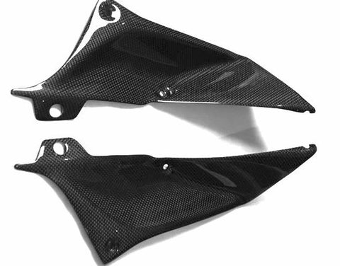 Yamaha Carbon Fiber R1 Upper Fairing Inserts 2002 2003  - MDI CarbonFiber - 1