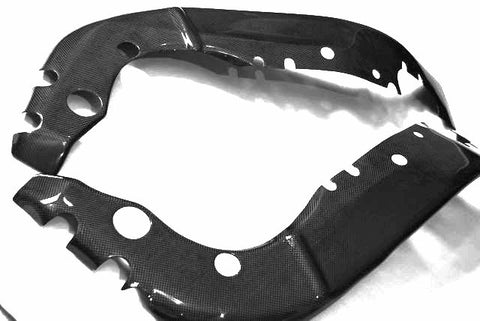 Yamaha Carbon Fiber R1 Frame Guard Covers 2004 2006  - MDI CarbonFiber