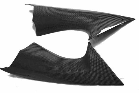 Yamaha Carbon Fiber R6 Ram Air Covers 2008 2013  - MDI CarbonFiber - 1