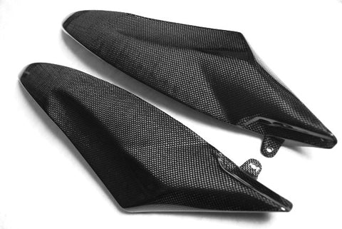 Yamaha Carbon Fiber R6 Tank Side Panels 2008 2013  - MDI CarbonFiber - 1