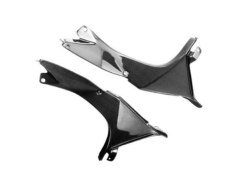 Yamaha Carbon Fiber YZF R 125 2009 2013 Fairing Infill Panels  - MDI CarbonFiber