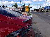 Tesla Model S Carbon Fiber Trunk Boot Lip Spoiler Wing 2012-2015  - MDI CarbonFiber - 4