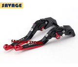 DUCATI 1098 1198 1199 899 Panigale Motorcycle Accessories CNC Billet Aluminum Folding Extendable Brake Clutch Levers  - MDI CarbonFiber - 3