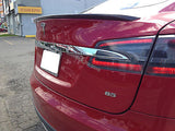 Tesla Model S Carbon Fiber Trunk Boot Lip Spoiler Wing 2012-2015  - MDI CarbonFiber - 6