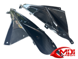 100% Carbon Fiber 2009-2014 BMW S1000RR Upper Side Fairings Badge Holders Infill