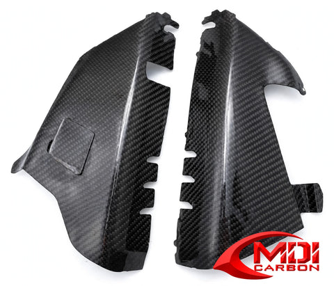 100% Carbon Fiber Belly Pans Ducati Panigale V4 2025+