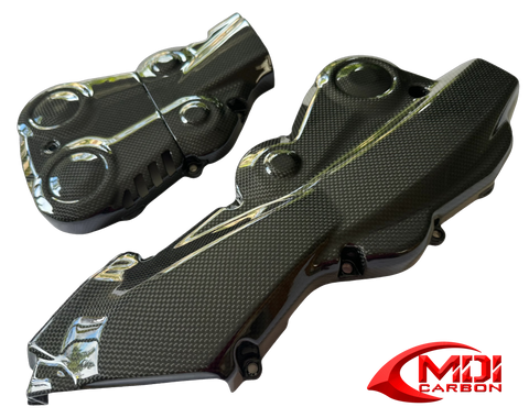 100% Carbon Fiber Ducati Hypermotard 950 2019-2020 Cam Belt Covers