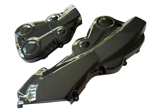 100% Carbon Fiber Ducati Hypermotard 950 2019-2020 Cam Belt Covers