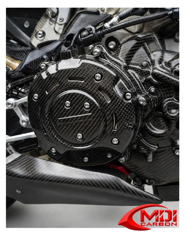 100% Carbon Fiber Engine Cover R Ducati Panigale V4 2025+