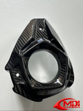 100% Carbon Fiber Exhaust End Cap Kawasaki Z H2 2021-