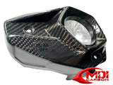 100% Carbon Fiber Exhaust End Cap Kawasaki Z H2 2021-