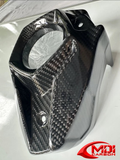 100% Carbon Fiber Exhaust End Cap Kawasaki Z H2 2021-2022